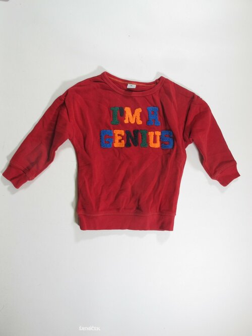 Mikina červená pro kluky secondhand
