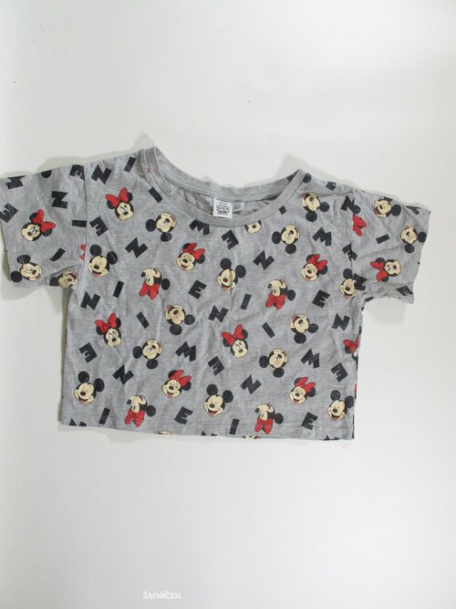 Triko s minnie pro holky crop secondhand