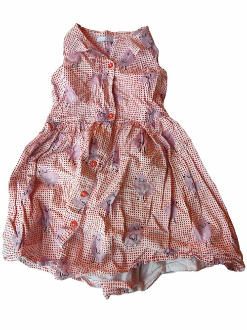 Šaty s puntíky krátký rukáv secondhand M&S