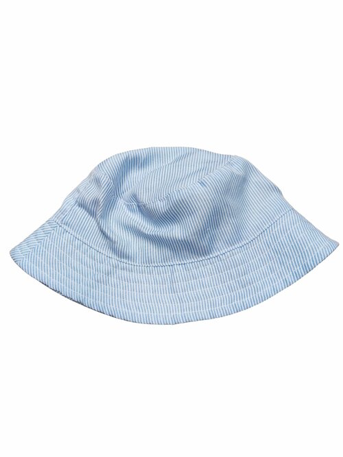 Modrý klobouk pruhovaný pro kluky secondhand Matalan