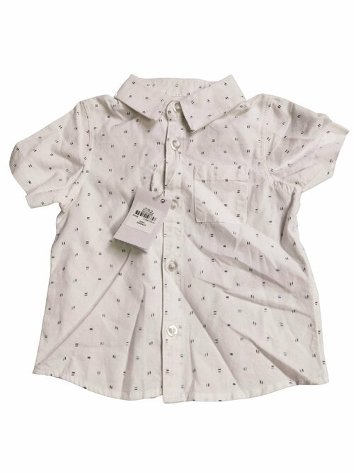 Bílé košile se vzorem krátký rukáv pro kluky outlet Primark