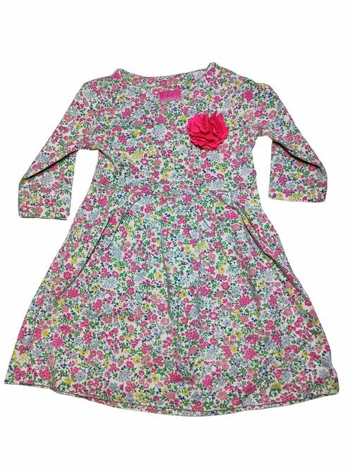 šaty s květinovým vzorem pro holky secondhand
