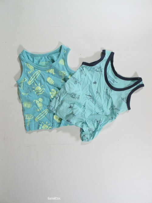 2x triko pro kluky modré outlet