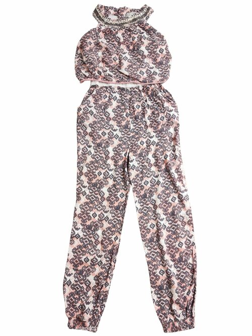 Overal se vzorem na ramínkách pro holky secondhand girlswear