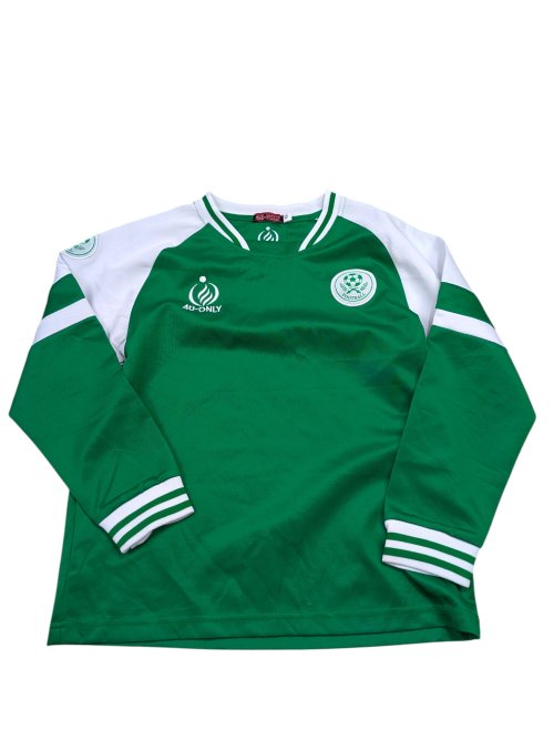 Zelená sportovní mikina bez kapuce pro kluky secondhand  secondhand -