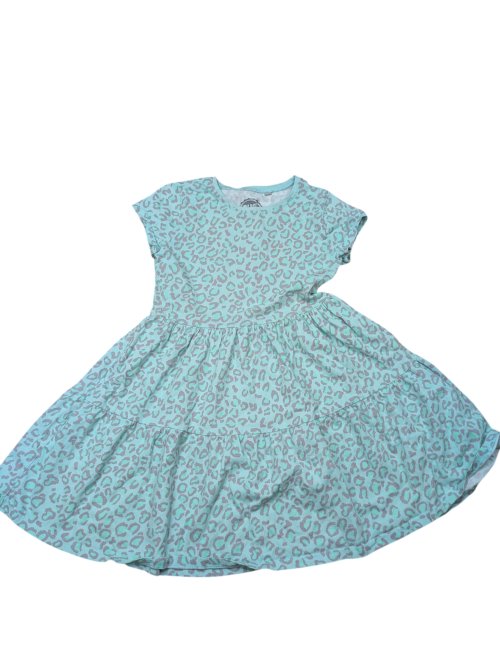 Modré šaty se vzorem pro holky secondhand Bluezoo