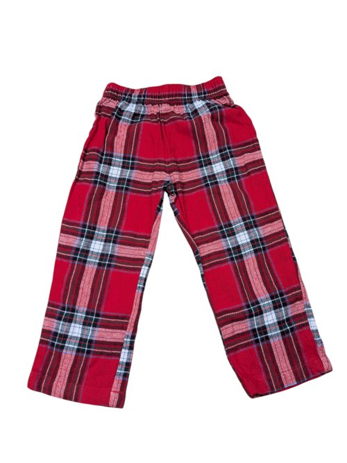 Pyžamové červené vzorované kalhoty  secondhand Nutmeg