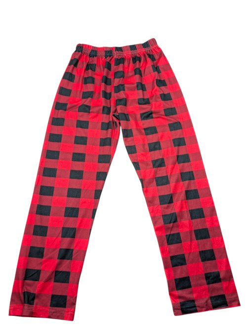 Červené kostkované kalhoty pro holky secondhand secondhand -