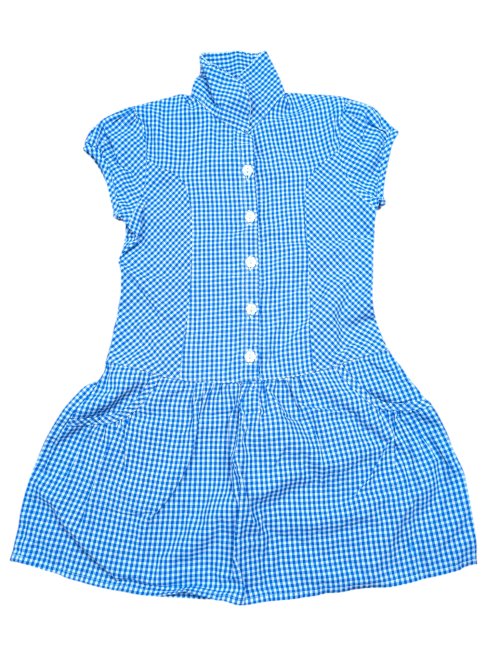 Světle modro bílé kostkované šaty pro holky secondhand  secondhand Marks & Spencer