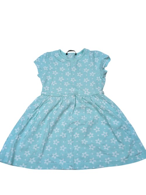 Modré šaty s kytičkami pro holky secondhand George