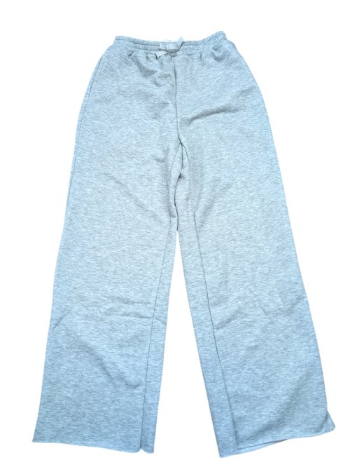 Šedé tepláky s rozšířenými nohavicemi pro holky secondhand secondhand shein