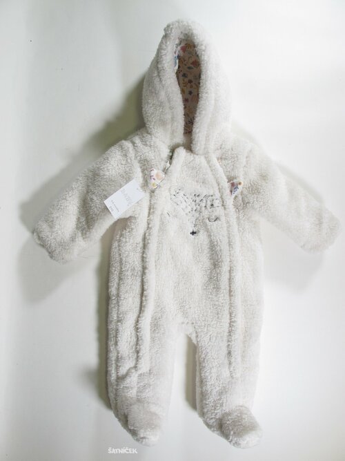 Chlupatá zimní kombinéza Baby pro holky nová