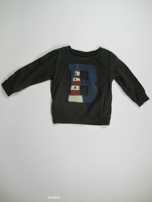 Mikina pro kluky zelená secondhand