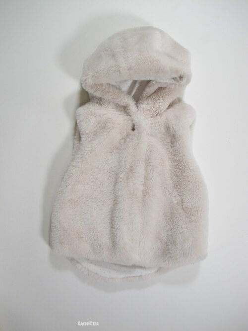 Chlupatá vestička pro holky secondhand