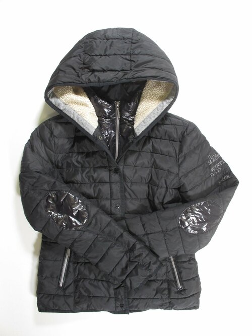 Dámská černá bunda second hand