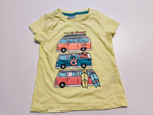 Žluté triko s obrázkem pro kluky secondhand