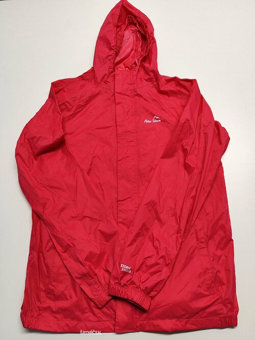 Nepromokavá bunda růžová pro holky secondhand