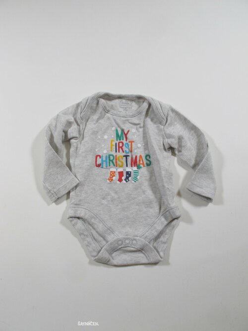 Šedé body s nápisem second hand