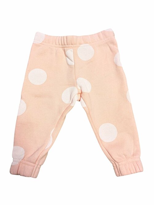 Růžové tepláky s puntíky pro holky secondhand Primark