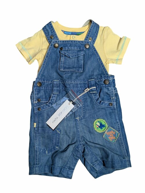 komplet body + džínové lacláčky pro kluky Outlet 