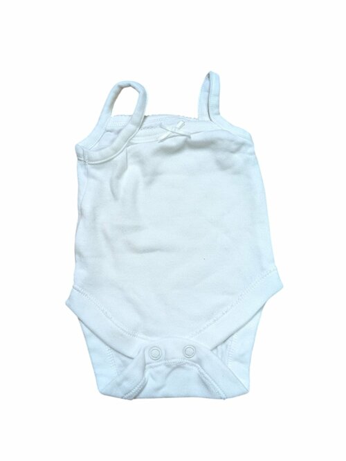 bílé body s mašličkou pro holky secondhand primark