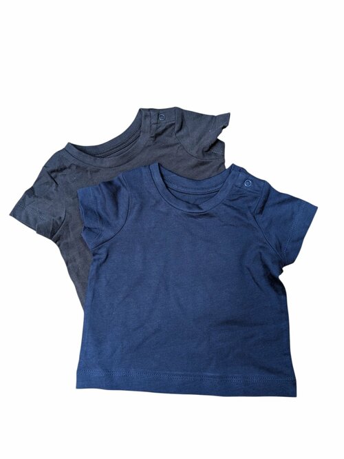 Dětská trička tmavé barvy pro kluky 2ks secondhand