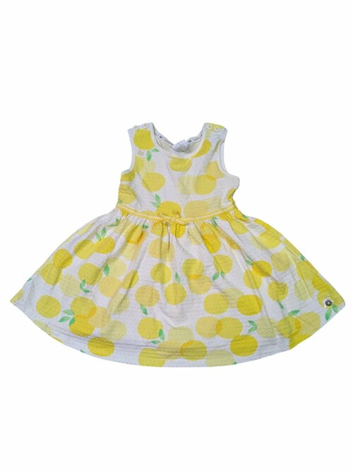 bílé šaty s citronem pro holky secondhand jasper j conran