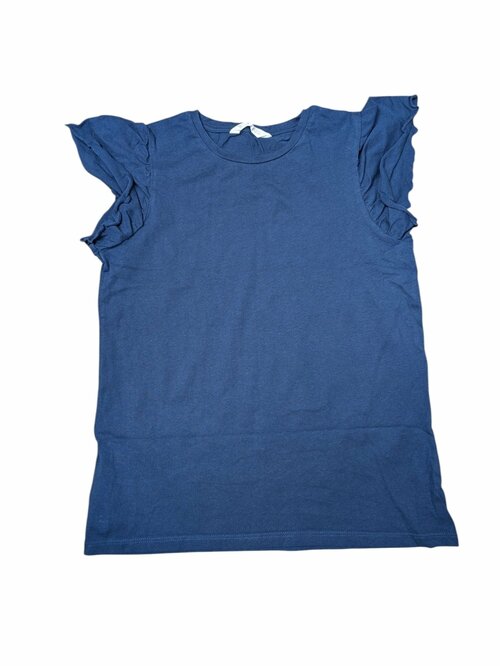 tmavě modré tričko pro holky secondhand mango