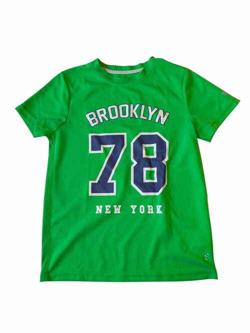 Zelené triko s nápisem pro kluky secondhand H&M