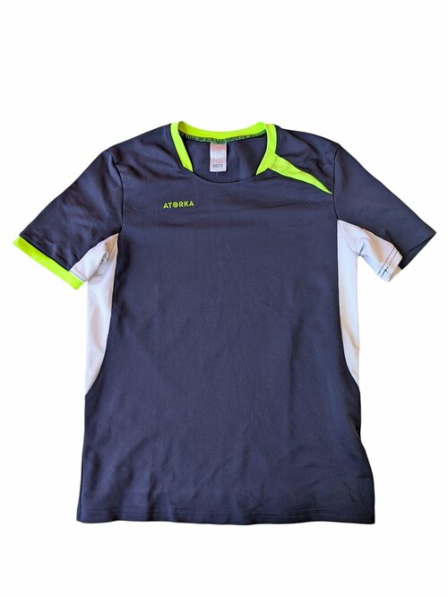 funkční tmavě modré triko pro kluky secondhand Decathlon