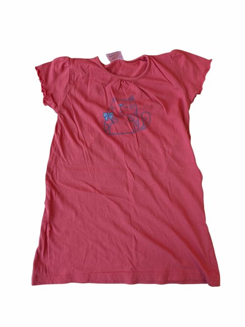 červené triko s kočkou pro holky secondhand papagino