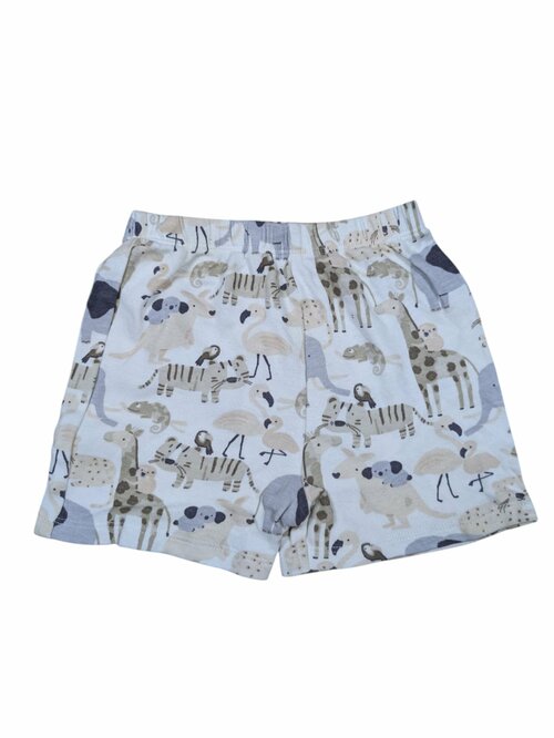 Světlé kraťasy s obrázky pro kluky secondhand George 