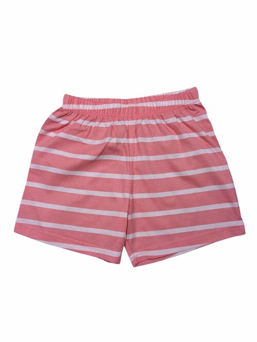 Pruhované kraťasy růžové pro holky secondhand George