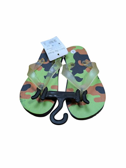 Maskáčové žabky pro kluky secondhand boys essentials