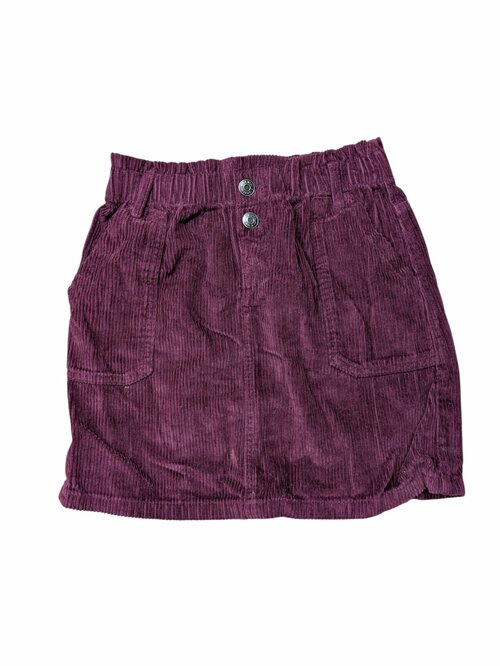 Vínová sukně manšestrovaná pro holky secondhand TU