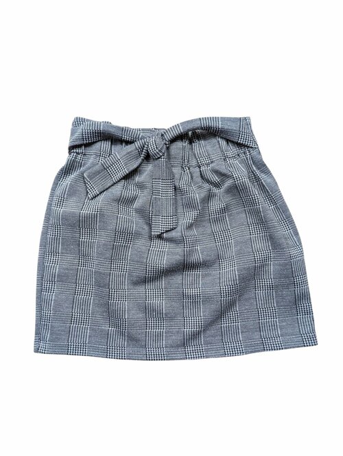 Šedá sukně kostkovaná pro holky secondhand Primark