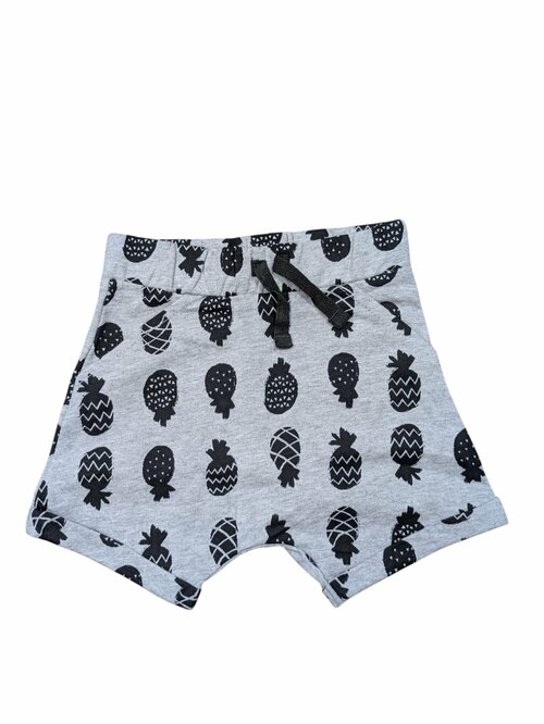 Šedé kraťasy s obrázky pro kluky secondhand George