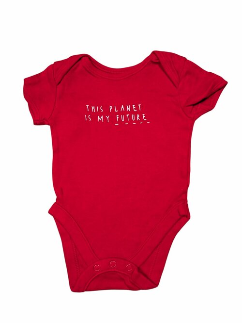 Červené body s nápisem pro holky secondhand George