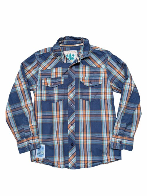 Kostkovaná košile pro kluky barevná secondhand TU