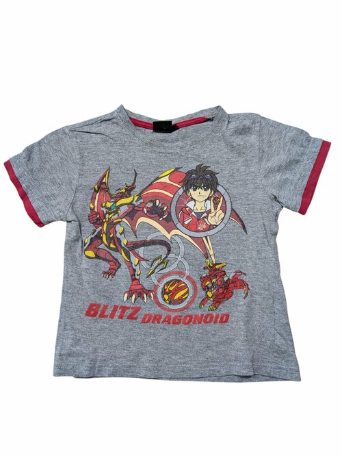 Šedé triko Bakugan pro kluky secondhand