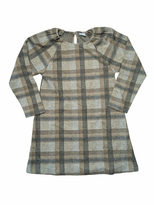 Kostkované teplejší šaty pro holky secondhand Zara