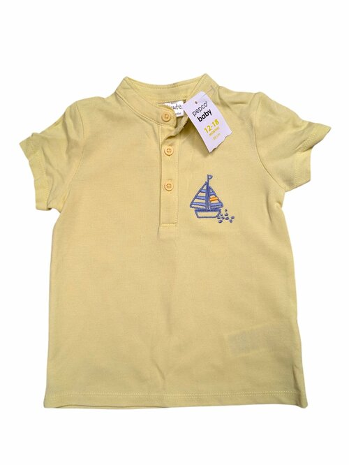 Žlutá polokošile s obrázkem pro kluky outlet pepco