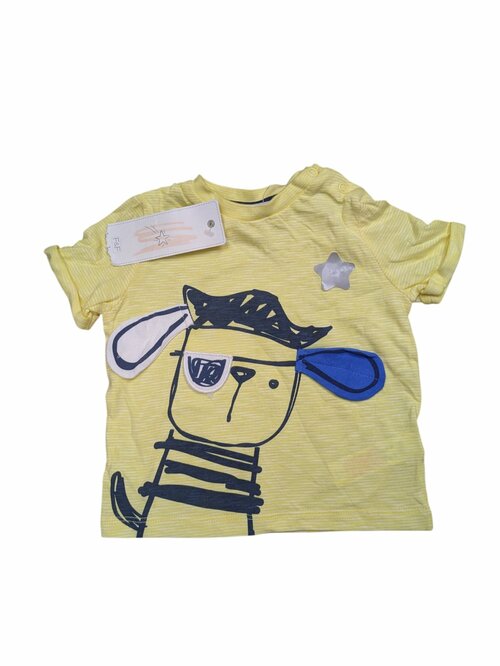 Žluté triko s obrázkem pro kluky outlet F&F