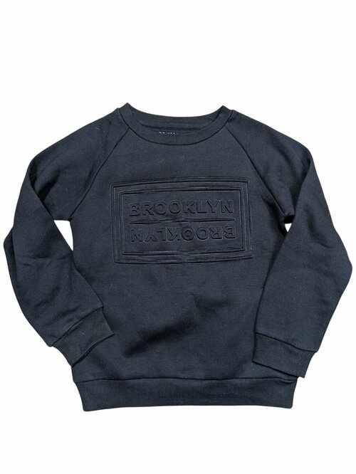 Černá mikina s nápisem pro kluky secondhand Primark 