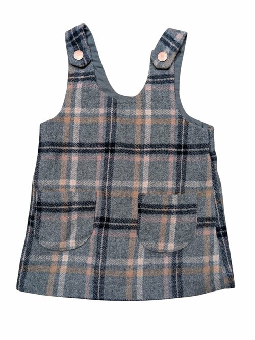 Kostkované šaty pro holky secondhand Next