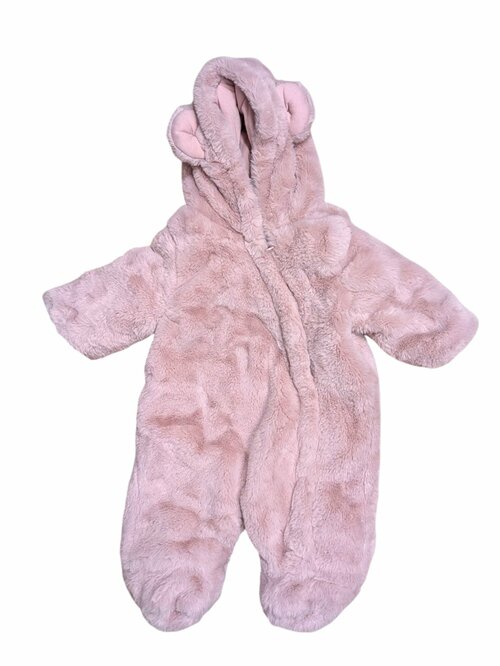 Růžová zimní kombinéza pro holky secondhand Matalan