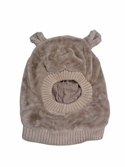 Světle hnědá zimní teplá kukla pro kluky secondhand