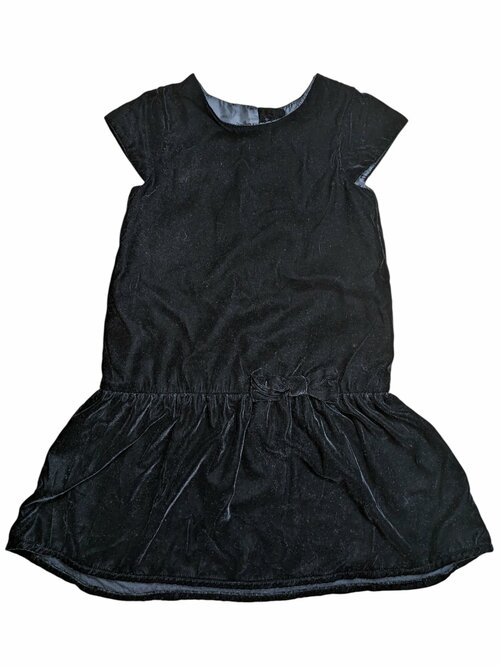 Černé semišové šaty secondhand H&M