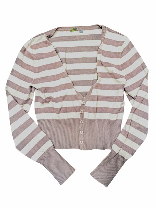Pruhovaný slabší svetřík pro holky secondhand GreenPoint