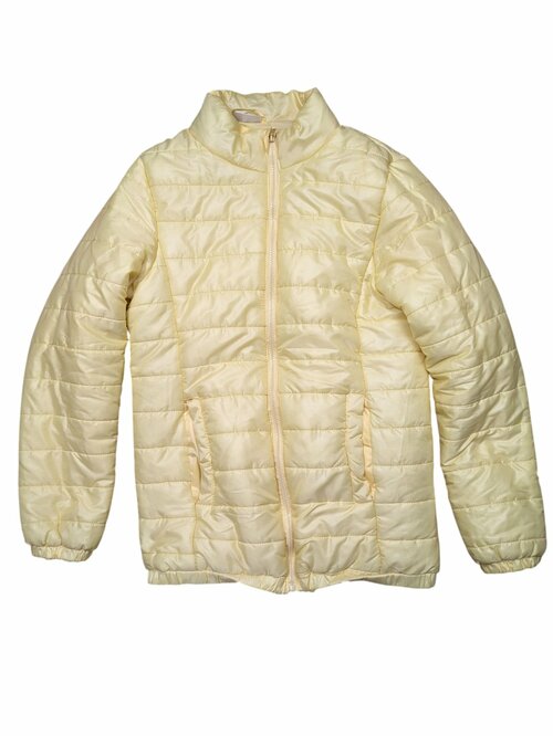 Světle žlutá silná šusťáková bunda pro holky secondhand Destionation